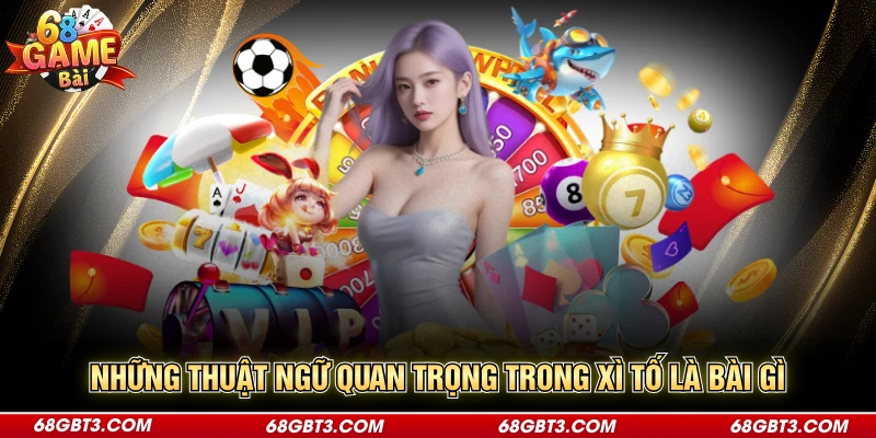 Những thuật ngữ quan trọng trong xì tố là bài gì